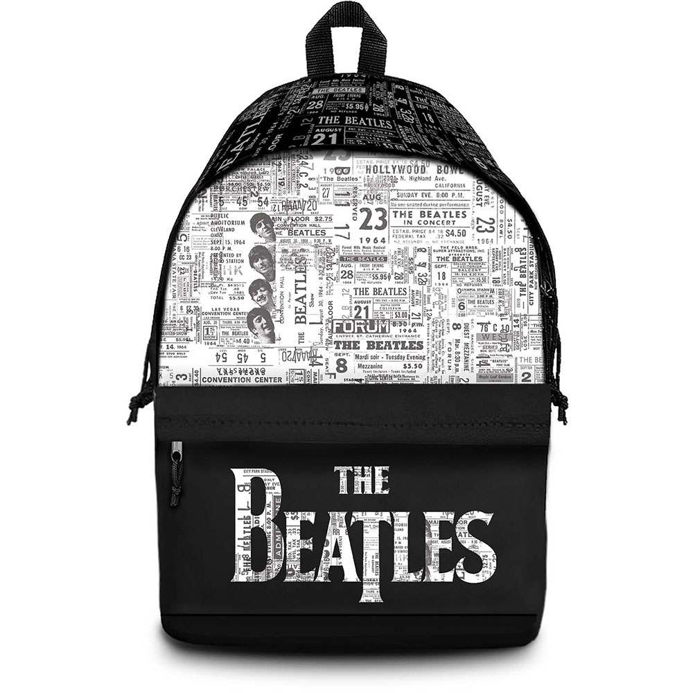 Rocksax The Beatles - Tickets Backpack - Black